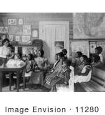 #11280 Picture Of An African American School In 1902