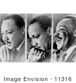 #11316 Picture Of Martin Luther King Jr