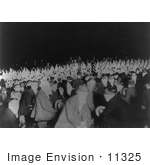 #11325 Picture Of A Kkk Ceremony
