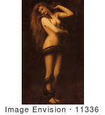 #11336 Picture Of Eve Wrapped In A Snake