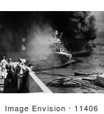 #11406 Picture Of The Uss California And Uss Oklahoma