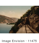 #11475 Picture Of Train Tracks Leading To A Cave