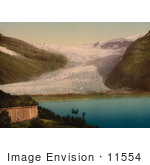 #11554 Picture Of A Glacier In Svartisen Nordland Norway