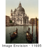 #11695 Picture Of A Church Of Salute Venice Italy