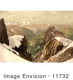 #11732 Picture Of Titlis Mountain In The Swiss Alps