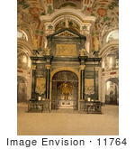 #11764 Picture Of The Chapel At Einsiedeln Abbey Switzerland