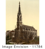 #11784 Picture Of A Church Of Unterstrasse In Zurich Switzerland