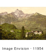#11954 Picture Of A Hotel And Villa Des Bains Switzerland