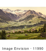 #11990 Picture Of Adelboden Switzerland