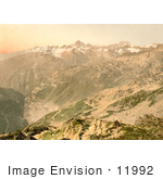 #11992 Picture Of A Viewpoint Of Furka Pass Switzerland