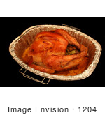 #1204 Thanksgiving Photography Of An Oven Roasted Turkey