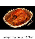 #1207 Photography Of A Cooked Thanksgiving Turkey