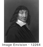 #12264 Picture Of Rene Descartes (Renatus Cartesius)