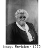 #1275 Black And White Photo Portrait Of Mary Mcleod Bethune