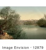 #12879 Picture Of The Place Of The Baptism On The River Jordan