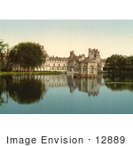 #12889 Picture Of Fontainebleau Palace In France