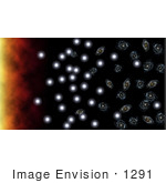 #1291 Stock Photo Of Baby Galaxies In The Adult Universe