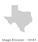 #13181 Picture Of A Map Of Texas Of The United States Of America