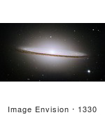 #1330 Photo Of The Sombrero Galaxy (M104 Ngc 4594) In The Virgo Constellation