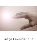 #135 Stock Photo Of A Hand Reaching For An Orb