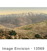 #13569 Picture Of Mount Hermon In Lebanon