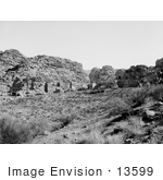 #13599 Picture Of Tombs Of Petra Jordan