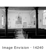 #14240 Picture Of The St Joseph’S Roman Catholic Church Interior Jacksonville Oregon