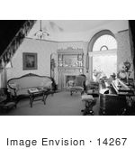 #14267 Picture Of The Parlor Interior Of The Jeremiah Nunan House Jacksonville Oregon