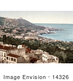 #14326 Picture Of Babel-Oued As Seen From The Casbah Citadel Algiers Algeria
