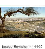#14405 Picture Of Jerusalem From Mount Scopus