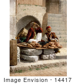 #14417 Picture Of Bread Vendors In Jerusalem