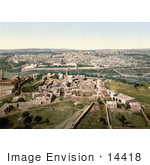 #14418 Picture Of A Cityscape View Of Jerusalem Israel