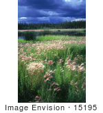#15195 Picture Of A Storm Over Yukon Flats National Wildlife Refuge