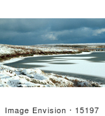 #15197 Picture Of A Winter Scene Izembek National Wildlife Refuge Alaska