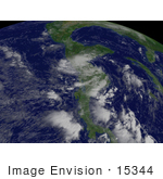 #15344 Picture Of Tropical Depression Felix