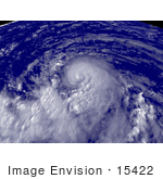 #15422 Stock Photo Of Tropical Storm Dean