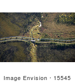 #15545 Picture Of The Trans Alaska Pipeline Crossing Koyukuk River