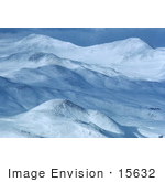 #15632 Picture Of Snow Covered Mountains Of Amchitka Island Alaska