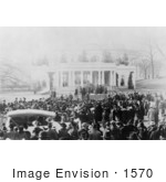 #1570 Suffragettes Near The White House Washington DC