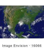 #16066 Picture Of Hurricane Humberto Near Louisiana