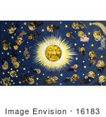 #16183 Picture Of Politicians As Stars And The Sun