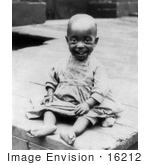 #16212 Picture Of An African American Girl In 1897