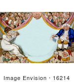 #16214 Picture Of Curtains George Murgatroyd Woodward The Caricature Magazine Or Hudibrastic Mirror