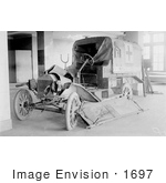#1697 Picture Of A French Red Cross Ambulance