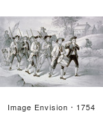 #1754 Heroes Of 1776 Marching To The Fight
