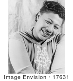 #17631 Stock Photography Of The Beautiful Jazz Singer Ella Fitzgerald Lady Ella First Lady Of Song Smiling Bashfully