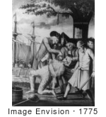 #1775 The Bostonians Paying the Exciseman or Tarring and Feathering by JVPD