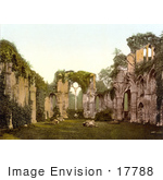 #17788 Photo Of The Interior Of The Ruins Of Netley Abbey In England