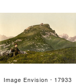 #17933 Picture Of A Boy Carrying A Package Appenzell Switzerland