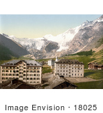 #18025 Picture Of Hotels In The Saas Fee Village Swiss Alps Valais Switzerland